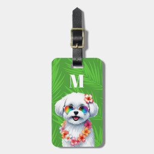 Maltese Hund Bagagebrickor