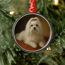 Maltese Julgransprydnad Metall