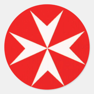 MALTESE KOR SKATEBOARD STICKERS RUNT KLISTERMÄRKE