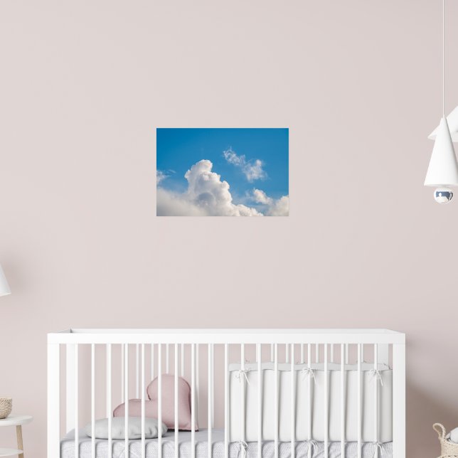 ☁️ Maltese Winter Blue Poster (Barnkammare 2)