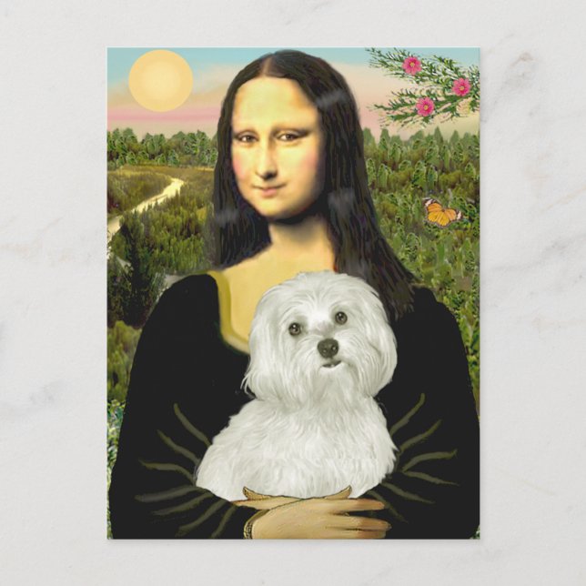 Malteser 11 - Mona Lisa Vykort (Framsida)
