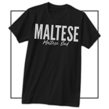Malteser Fader Tröja För Malteser Ägare & Älskare