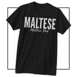 Malteser Fader Tröja För Malteser Ägare & Älskare