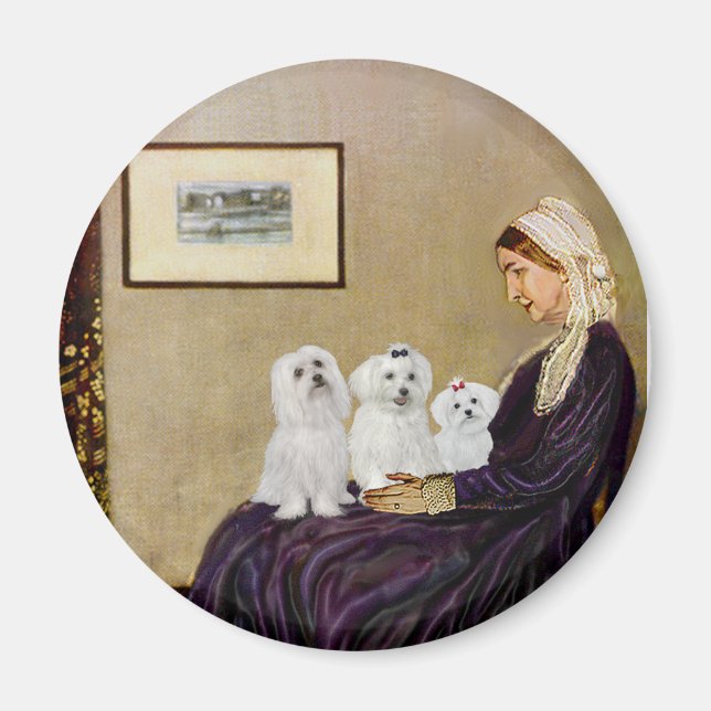 Malteser (tre) - Whistlers mamma Magnet (Framsidan)