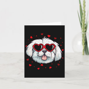 Malteser Valentinskärlek Söta Hundälskare Kort