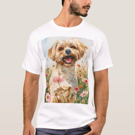 Malteser Vattenfärg Herr T-Shirt
