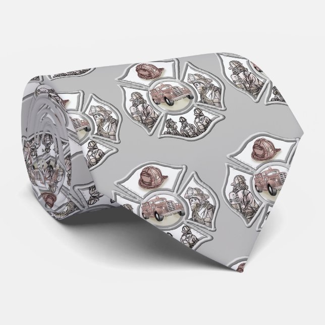 Malteserkors brandman slips (Rullad)