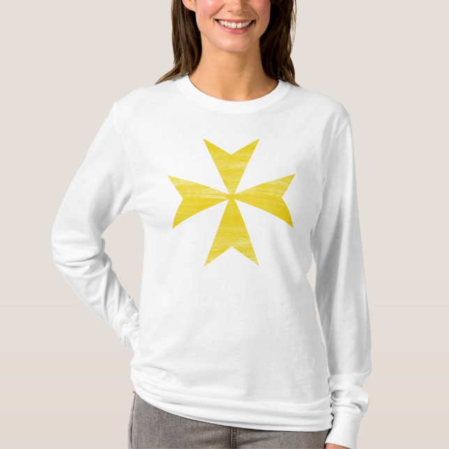 Malteserkorset T Shirt (Framsida)