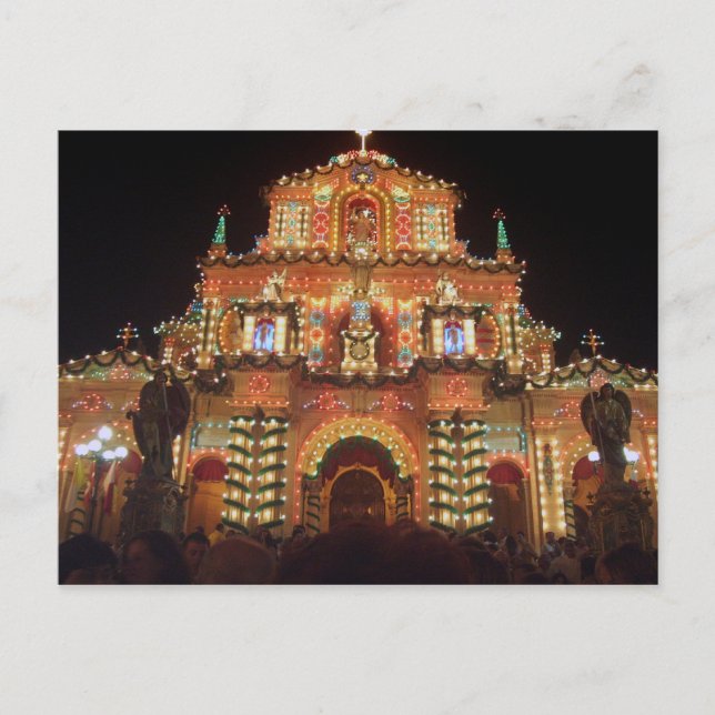 Maltesisk Feast Vykort (Framsida)