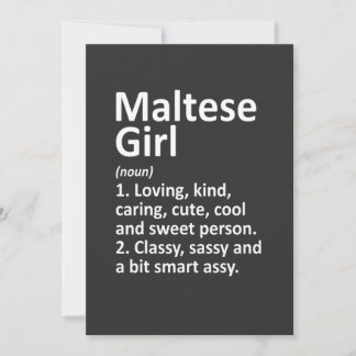 Maltesisk flicka Malta Land Hem Rötter Härkomst Inbjudningar