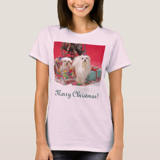 Maltesisk god jul t-shirt