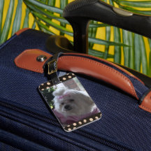 Maltesisk Hund Luggage Tag