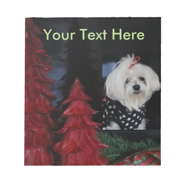 Maltesisk jul anteckningsblock (Framsida)