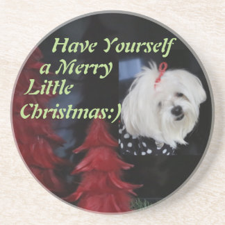 Maltesisk jul underlägg sandsten