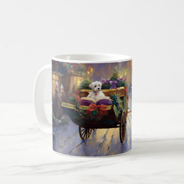 Maltesisk julfestsäsong kaffemugg (Framsida vänster)