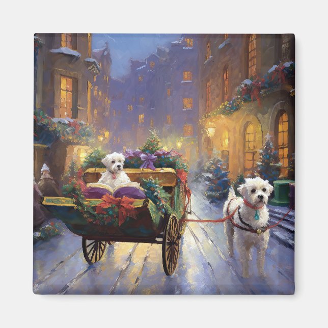 Maltesisk julfestsäsong magnet (Framsidan)