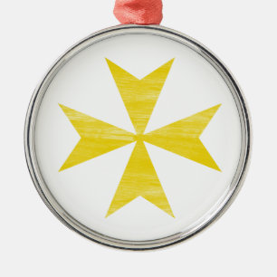 Maltesisk kor julgransprydnad metall