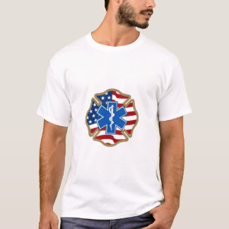 Maltesisk kor med stjärnan av liv t-shirt