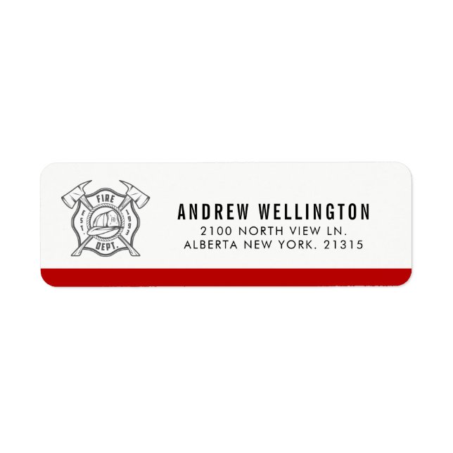 Maltesisk Kor-symbol | RETURADRESS Etikett (Framsidan)