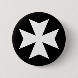 Maltesisk Kor White pin #1 Knapp
