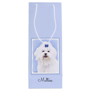 Maltesisk målning - Cute Original Hund Art