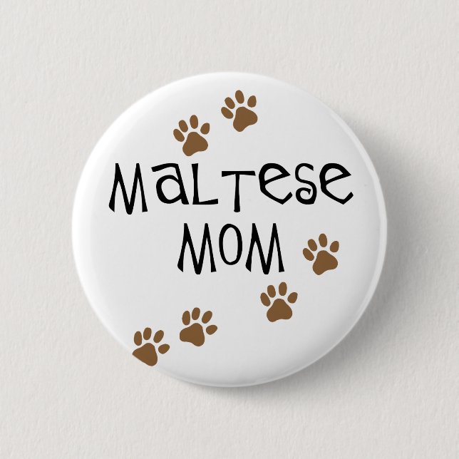 Maltesisk mamma knapp (Framsida)