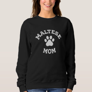 Maltesisk Mamma Malteser Terrier Hund Hundras Husd T Shirt