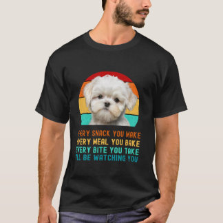 Maltesisk marionett eller maltipoo Hund Mamma Papp T Shirt