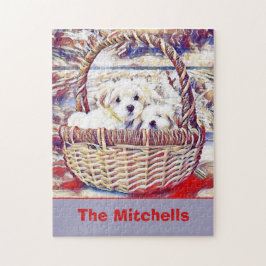 Maltesisk mariony Älskare Pussel