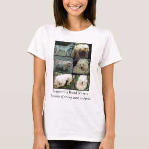 Maltesisk puppymillrädding tee shirt