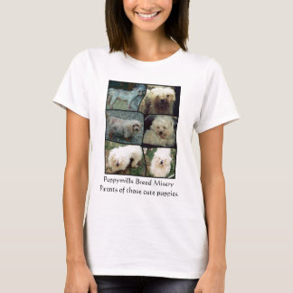 Maltesisk puppymillrädding tee shirt