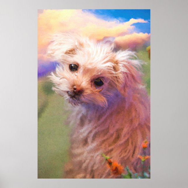 Maltesisk Rädding, marionettdag 1 "WEE ONE" Poster (Framsidan)