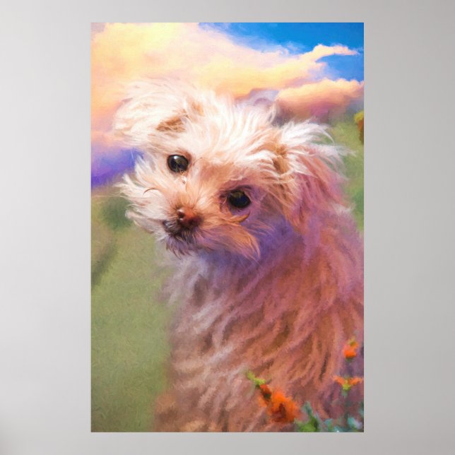 Maltesisk Rädding, marionettdag 1 "WEE ONE" Poster (Framsidan)