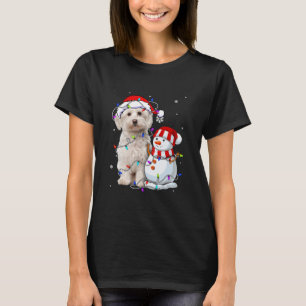 Maltesisk Santa Hat-julljus, Julafton T Shirt