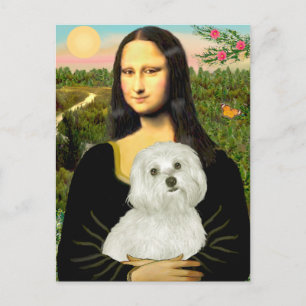 Maltesiska 11 - Mona Lisa Vykort