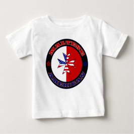 Maltesiska amerikanska Kor Ensign Tee