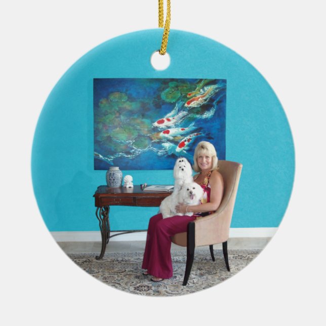 Maltesiska ANPASSNINGSBARNA Ornament (Framsidan)