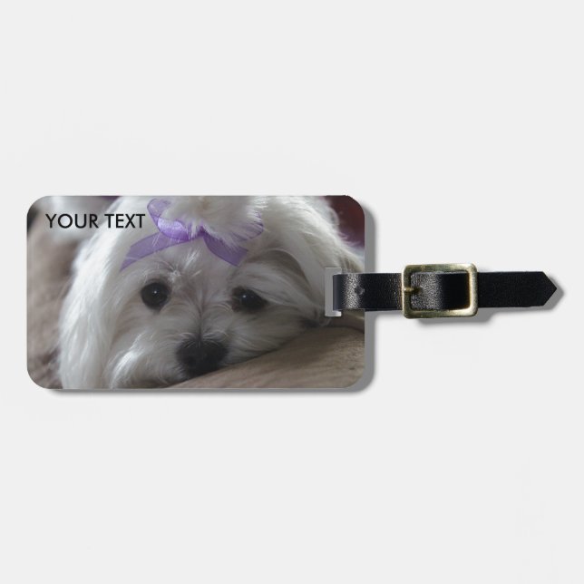 Maltesiska Designade Sak Bagagebricka (Horisontell Framsida)