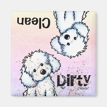 Maltesiska Dishwasher magnet
