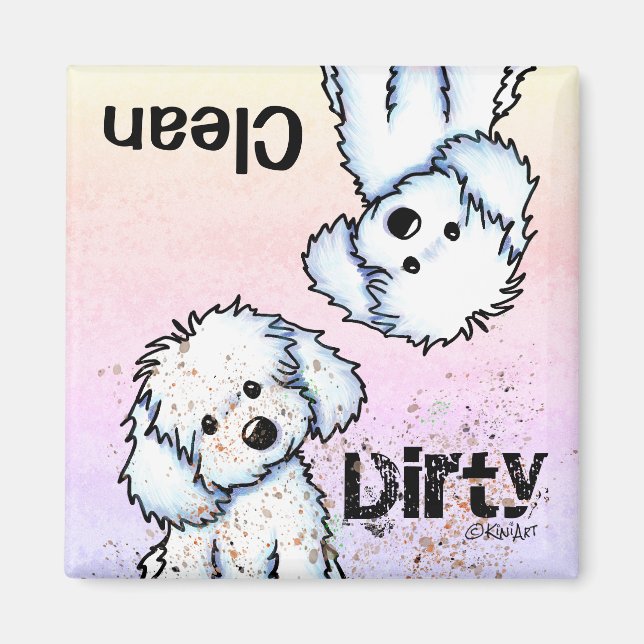 Maltesiska Dishwasher magnet (Framsidan)