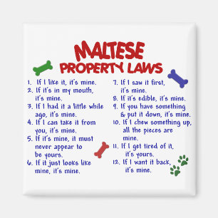 MALTESISKA egendomlagar 2 Magnet