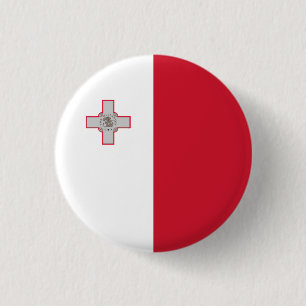 Maltesiska Flagga, Maltas Flagga Knapp