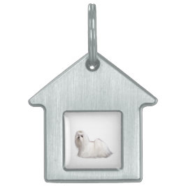 Maltesiska Hund ID-bricka Husdjur