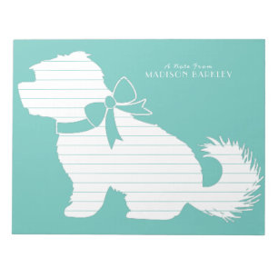 Maltesiska Hund Puppy Anteckningsblock