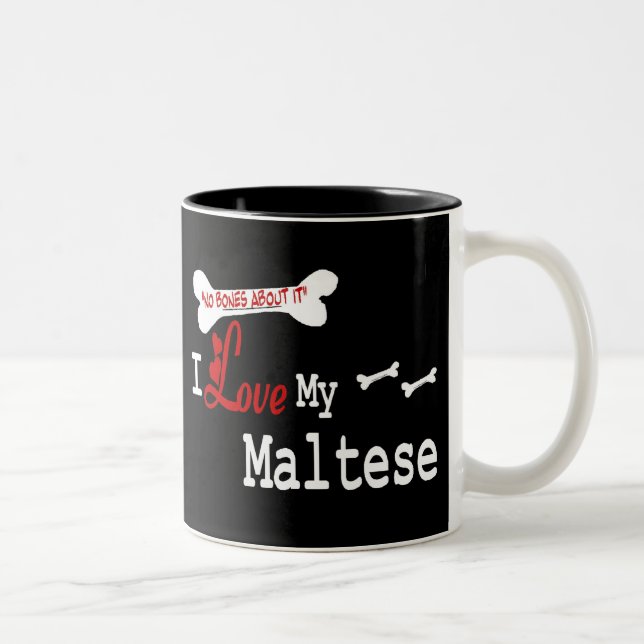 Maltesiska (I Kärlek) Mugg (Höger)