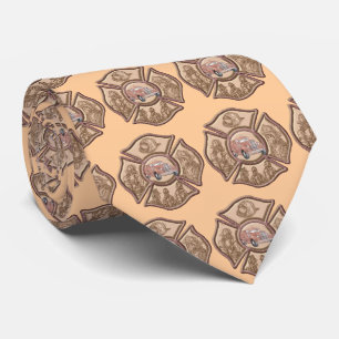 Maltesiska Kor Firefighter Tie Slips
