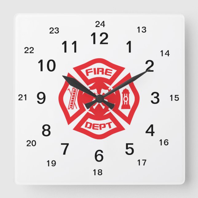 Maltesiska Kor - klockan Fyrkantig Klocka (Framsida)