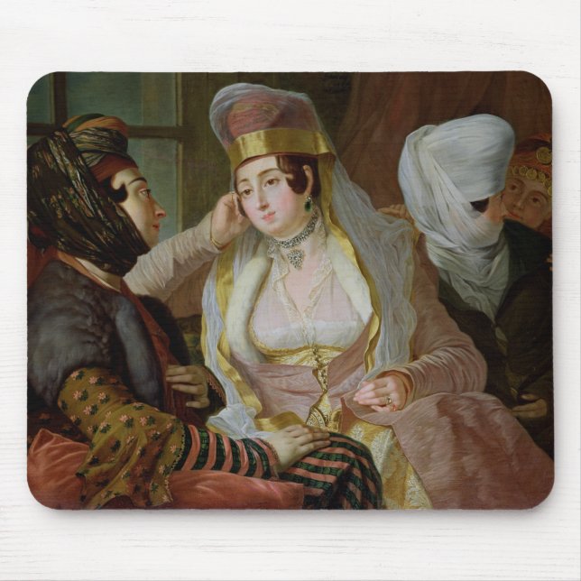 Maltesiska kvinnor musmatta (Framsidan)