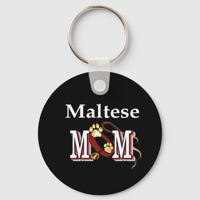 Maltesiska MAMMA Gifts Nyckelring (Framsida)