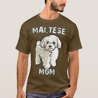 Maltesiska Mamma T Shirt